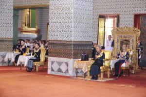 ในหลวง-พระราชินี เสด็จฯไปในการพระราชพิธีฉัตรมงคล พุทธศักราช 2569