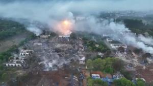 โรงงานพลุระเบิดใน 'จีน' มีผู้เสียชีวิตแล้ว 26 คน-บาดเจ็บกว่าครึ่งร้อย