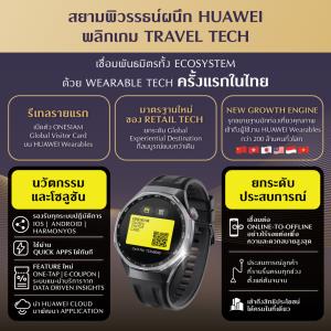 สยามพิวรรธน์ผนึก Huawei พันธมิตรระดับโลก พลิกเกม Travel Tech เชื่อม Ecosystem ด้วย Wearable Tech ครั้งแรกในไทย รุกขยายฐานนักท่องเที่ยวทั่วโลก