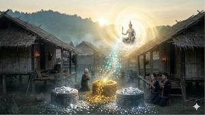 ภาพ AI ตำนานเสาอินทขีล 