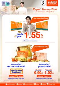 ธอส. ปลดล็อกค่าไฟแพง จัดสินเชื่อบ้านหลังคา Solar Rooftop ดบ.เริ่ม 0.99% ต่อปี เซฟติดตั้งสูงสุด 50,000 บาท