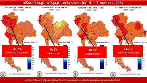 อุตุฯ เตือนพายุฤดูร้อน-ฝนตกหนักมาก ! เผย 49 จว.ทั่วไทยพื้นที่เสี่ยงสูง