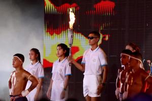 กีฬาเยาวชนแห่งชาติครั้งที่ 41 “สุราษฎร์ธานีเกมส์” เริ่มแล้ว พิธีเปิดยิ่งใหญ่ ประทับใจ