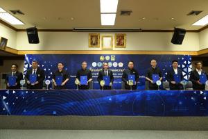 กรมส่งเสริมการปกครองท้องถิ่น ลงนาม MOU ผนึก 9 หน่วยงาน ขับเคลื่อนยกระดับองค์กรปกครองส่วนท้องถิ่น รับภัยพิบัติ-บรรเทาสาธารณภัย ตามนโยบบายรัฐบาล