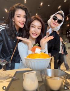 “หมู พิมพ์ผกา” เที่ยวเกาหลี เสพของหวาน ชิลๆ ก่อนลูกชายประกาศตัดขาด