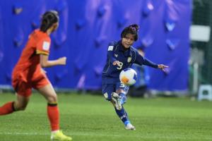 ไทยพ่ายจีน 0-6 จบที่ 3 กลุ่มเอ แต่ดีพอลิ่ว 8 ทีมสุดท้ายฟุตบอลหญิงยู-17 เอเชีย