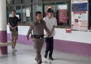 คุมเข้มหนุ่มจีน ฝากขังศาลจังหวัดพัทยาขณะ ผบ.ตร.ลงพื้นที่ชลบุรีวันนี้