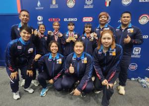 จอมพลังไทยคว้าอันดับ 6 คะแนนรวมทีมหญิงศึกเยาวชนโลก 2026
