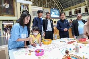 การรถไฟฯ เปิด “หัวลำโพง” พื้นที่เรียนรู้กิจกรรม “เทศกาลกรุงเทพเมืองเล่นได้”