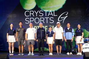 สุวัจน์ ลิปตพัลลภ ร่วมงานเปิดตัว “Crystal Sports G” สนามเทนนิสในร่มระดับเวิลด์คลาส