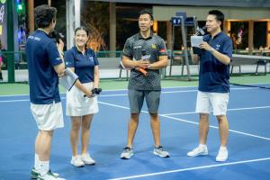 สุวัจน์ ลิปตพัลลภ ร่วมงานเปิดตัว “Crystal Sports G” สนามเทนนิสในร่มระดับเวิลด์คลาส