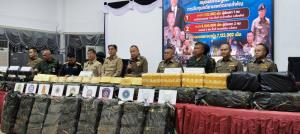 ตร.ภาค 5 แถลงผลจับกุมยาเสพติดรายสำคัญ 2 คดี ยึดของกลางยาบ้าล็อตใหญ่รวมกว่า 7 ล้านเม็ด
