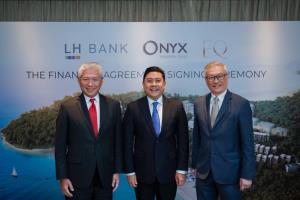 ออนิกซ์ ร่วมมือกับพันธมิตรทางการเงิน LH Bank เดินหน้าพัฒนาโครงการ "EQ Phuket"  โรงแรมระดับลักชัวรีแห่งใหม่ในจังหวัดภูเก็ต