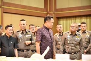 “อนุทิน” แถลงผลกวดล้างยานรกห้วง 7 เดือน ยึดยาบ้า 9 ล้านเม็ด ยึดทรัพย์ 7 พันล้าน