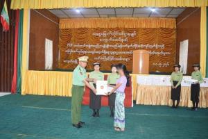 อดีตทหารฝ่ายต่อต้านอีก 103 คน เข้ามอบตัวกับกองทัพพม่า
