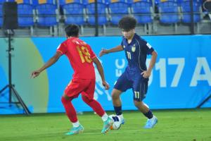 ไทยเจ๊าเมียนมา 2-2 ส่งท้ายศึกยู-17 ชิงแชมป์เอเชีย 2026
