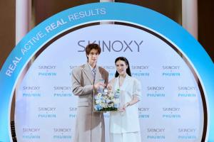 SKINOXY เปิดตัว “ภูวินทร์” นั่งแท่นพรีเซนเตอร์ผิวใสคนแรก ในงาน “Real Skin Moment with PHUWIN x SKINOXY” แฟนคลับแห่ซัพพอร์ตแน่นงาน