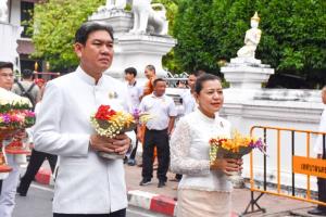 เชียงใหม่อัญเชิญ "พระเจ้าฝนแสนห่า"ประดิษฐานวัดเจดีย์หลวงจัดงานประเพณีบูชาเสาอินทขีลประจำปี69