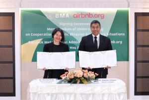 กทม. ลงนาม MOU กับ Airbnb.org ยกระดับการจัดหาที่พักฉุกเฉินในช่วงวิกฤต