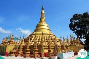 สุวรรณเจดีย์ หรือเจดีย์จำลองชเวดากอง จ.ระนอง