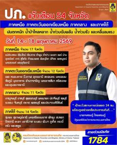 “เจเศรษฐ์” ถกด่วน! รับมือพื้นที่เสี่ยงน้ำท่วมฉับพลัน 54 จว. บูรณาการทุกหน่วยเฝ้าระวัง 24 ชม.ลดสูญเสีย