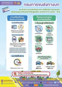 ขบ.สั่งด่วน ขนส่งทั่วประเทศ  เปิดฝึกอบรม-สอบใบขับขี่ เสาร์-อาทิตย์ เพื่อความสะดวกประชาชน