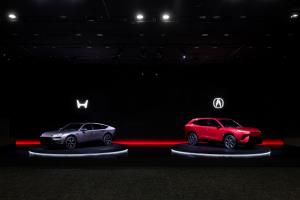 Honda Hybrid Sedan Prototype และ Acura Hybrid SUV Prototype