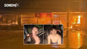 รวบ 2 ผู้ต้องสงสัย เผาเซเว่นฯ มายอ ปัตตานี หลังเพลิงไหม้-ระเบิดเมื่อค่ำที่ผ่านมา