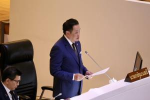 “อนุทิน” แถลงสภา จำเป็นกู้ 4 แสนล้าน รับมือวิกฤต ลดภาระประชาชน-เปลี่ยนผ่านพลังงาน